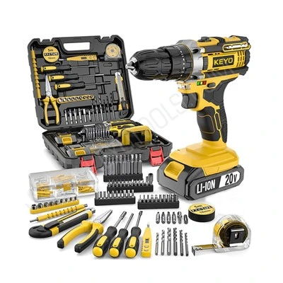20V میکس لتیم ہوم DIY ووڈ میٹل ڈرل کٹ